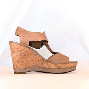 Franco Sarto Shantelle Cork Wedge Sandal